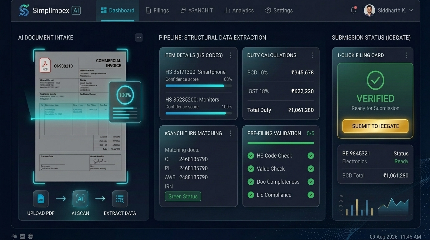 SimplImpex AI workflow preview video poster